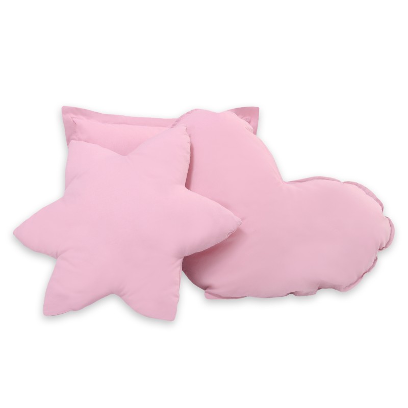 Διακοσμητικά Μαξιλάρια Σετ 3 τμχ - pink