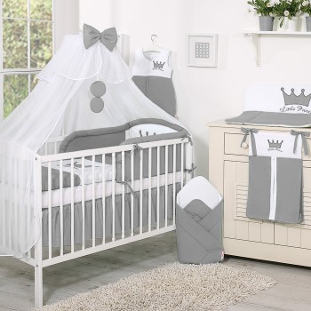 Κουνουπιέρα από Chiffon - Little Prince/Princess anthracite