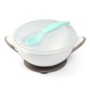 Bowl With Suction Cup And Spoon - White 1063/02