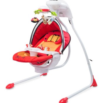 Ηλεκτρική Κούνια - Relax - Bugies Red - Caretero