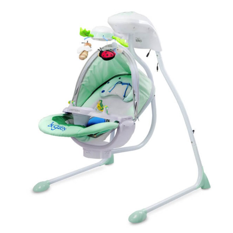 Ηλεκτρική Κούνια - Relax - Bugies Mint - Caretero