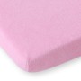 Sheet made of frotte (terry) 140x200cm- pink