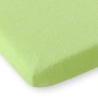Sheet made of frotte (terry) 140x200cm-- apple green