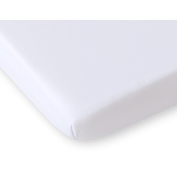 Σεντόνι Με Λάστιχο jersey 120x60cm- White