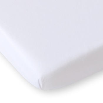 Σεντόνι με Λάστιχο jersey 140x70cm- White