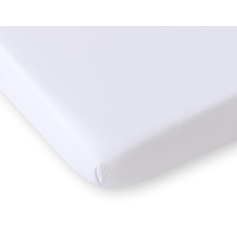 Σεντόνι με Λάστιχο jersey 140x70cm- White