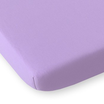 Σεντόνι Με Λάστιχο Jersey 120x60cm- Lilac