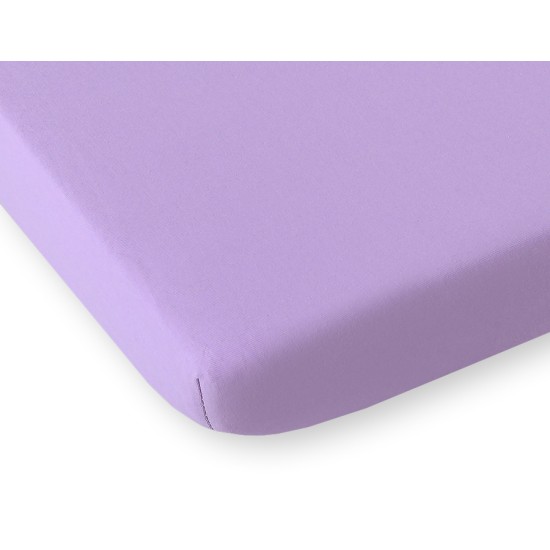 Σεντόνι Με Λάστιχο Jersey 120x60cm- Lilac