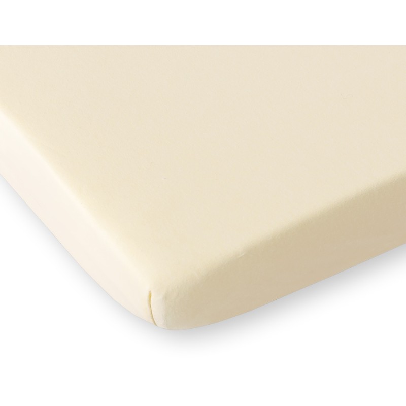 Σεντόνι Με Λάστιχο jersey 120x60cm- Creme