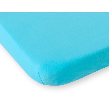 Σεντόνι Με Λάστιχο jersey 120x60cm- Turquoise