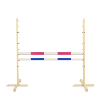 Εμπόδιο Άλματος Hobby Horse Υ:120cm, με 2 ράβδους 50mm - pink