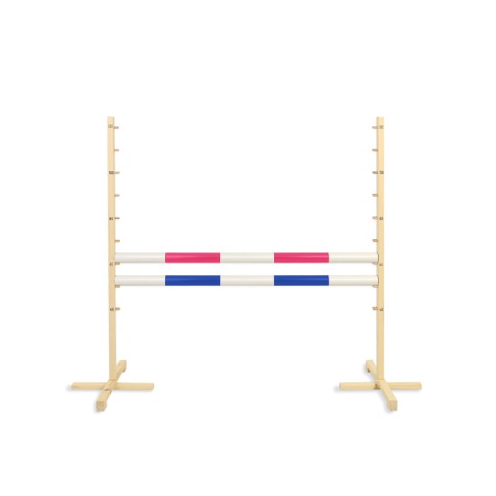 Εμπόδιο Άλματος Hobby Horse Υ:120cm, με 2 ράβδους 50mm - pink