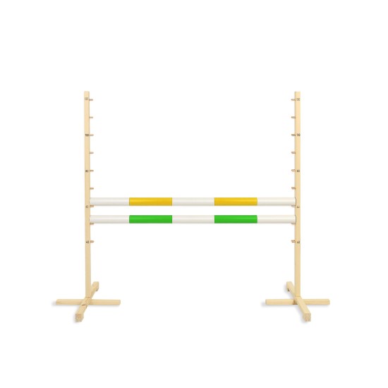 Εμπόδιο Άλματος Hobby Horse Υ:120cm, με 2 ράβδους 50mm - yellow Εμπόδιο Άλματος Hobby Horse Υ:120cm, με 2 ράβδους 50mm - yellow