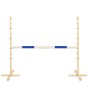 Jumping obstacle for Hobby Horse 160 cm, h-120cm, beam 50mm - blue