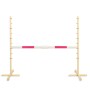 Jumping obstacle for Hobby Horse 160 cm, h-120cm, beam 50mm - pink