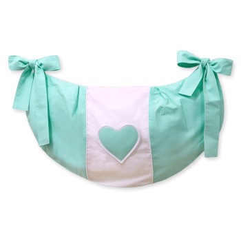 Toys bag- Hanging Hearts mint