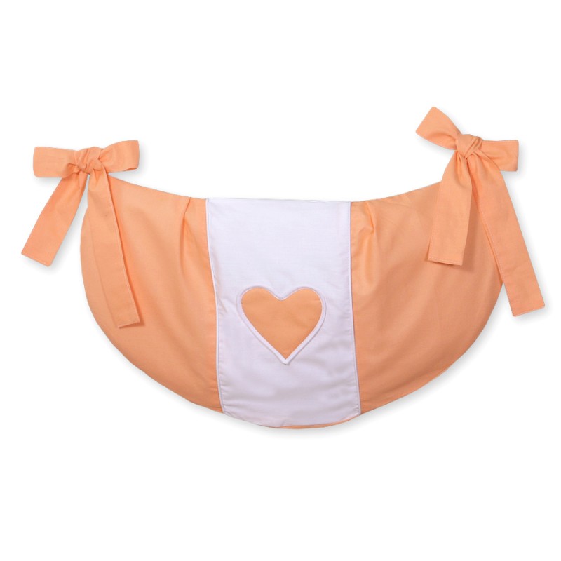 Toys bag- Hanging Hearts orange