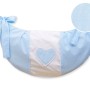 Toys bag- Hanging Hearts blue strips