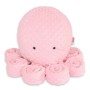 Λούτρινο Χταπόδι Αγκαλιάς Μεγάλο - Pink - polka dot minky