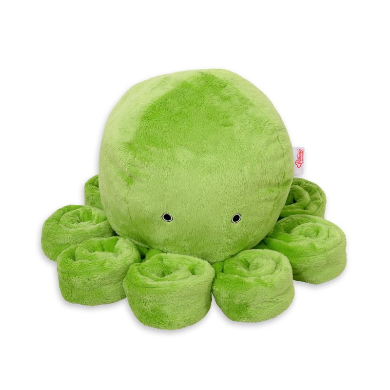 Λούτρινο Χταπόδι Αγκαλιάς Μεγάλο - green