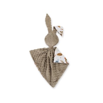 Cuddly rabbit double-sided - dream catchers white/brown