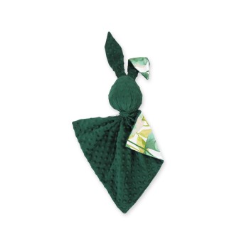 Cuddly rabbit double-sided - eucalyptus/green