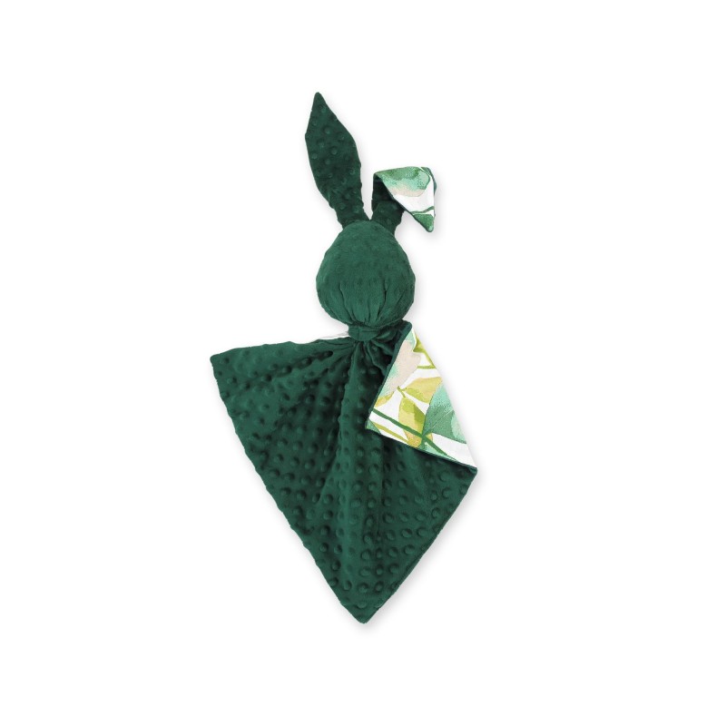 Cuddly rabbit double-sided - eucalyptus/green