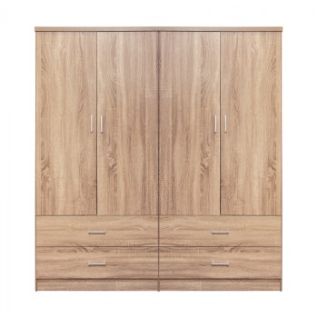 ΣΕΤ 2 ΤΜΧ ΝΤΟΥΛΑΠΑ 4ΦΥΛΛΗ ΜΕ 4 ΣΥΡΤΑΡΙΑ SONAMA 160X42X181 HM11349.02