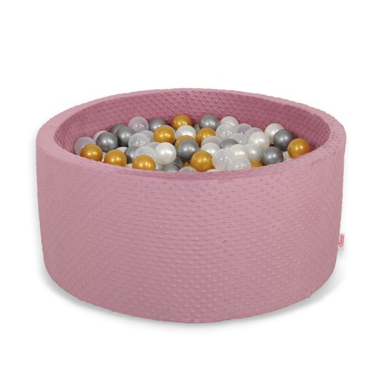 Μπαλοπισίνα minky H-40 cm με 200 Μπάλες - pastel violet Μπαλοπισίνα minky H-40 cm με 200 Μπάλες - pastel violet