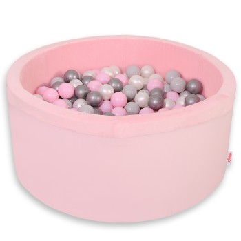 Μπαλοπισίνα minky με 200 Μπάλες - pink