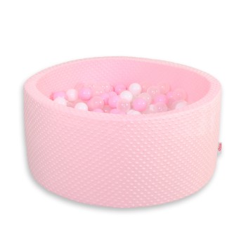 Μπαλοπισίνα minky με 200 Μπάλες - pink