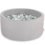 Μπαλοπισίνα minky με 200 Μπάλες - gray