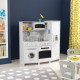 Κουζίνα Kidkraft - Large Play Kitchen with Lights & Sounds - White