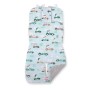 Double-sided cart insert BOBONO - mint rabbits/gray