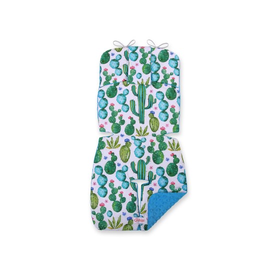Double-sided cart insert BOBONO - cactus/turquoise Double-sided cart insert BOBONO - cactus/turquoise