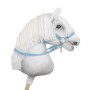 Hobby Horse reins for halters - light blue