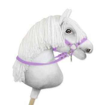 Hobby Horse reins for halters - purple