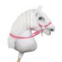Hobby Horse reins for halters - pink
