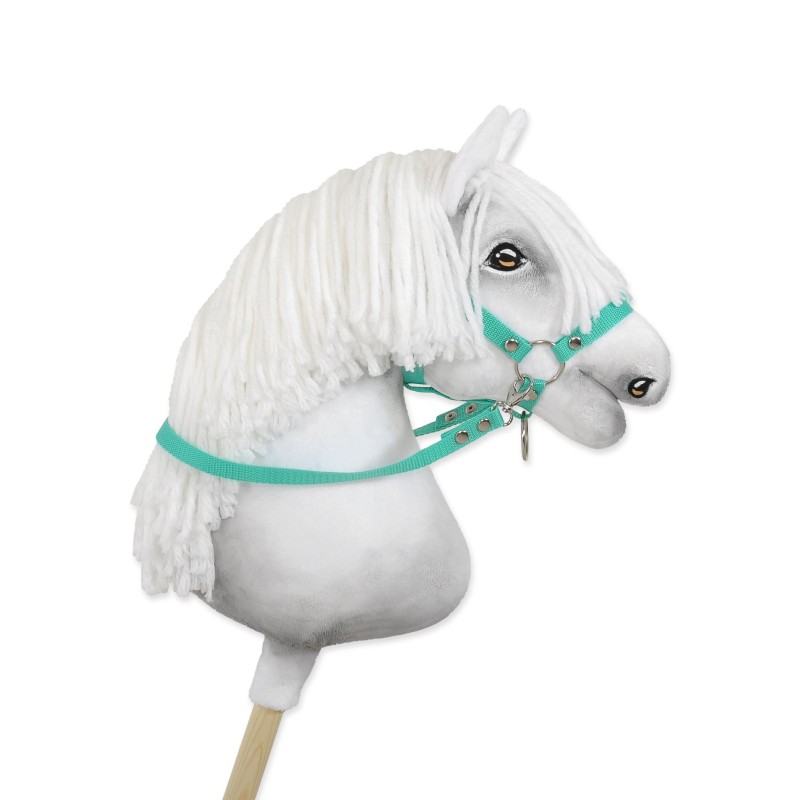 Hobby Horse reins for halters - mint