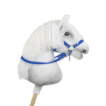 Hobby Horse reins for halters - blue