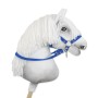 Hobby Horse reins for halters - blue