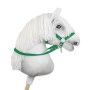 Hobby Horse reins for halters - green