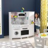 Κουζίνα Kidkraft - Large Play Kitchen with Lights & Sounds - White
