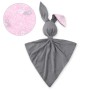 Cuddly rabbit double-sided - pink rabbits
